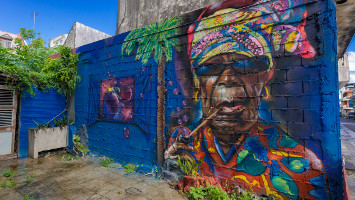 Décoration murale Guadeloupe - Pousse Pousse Ti Balad Peyi